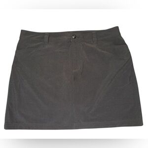 Eddie Bauer Black Skort Size 14 Women’s Active Stretch Skirt Shorts